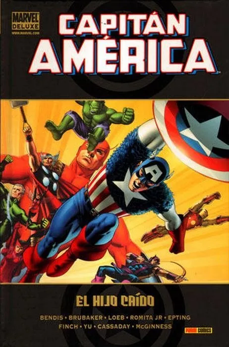 Capitán América: el hijo caído. Marvel Deluxe