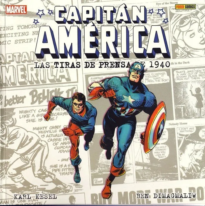 Capitán América. Las tiras de prensa de 1940