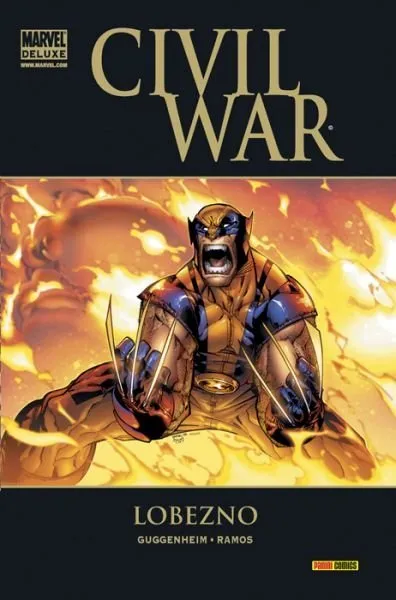 Civil War. Lobezno. Marvel Deluxe