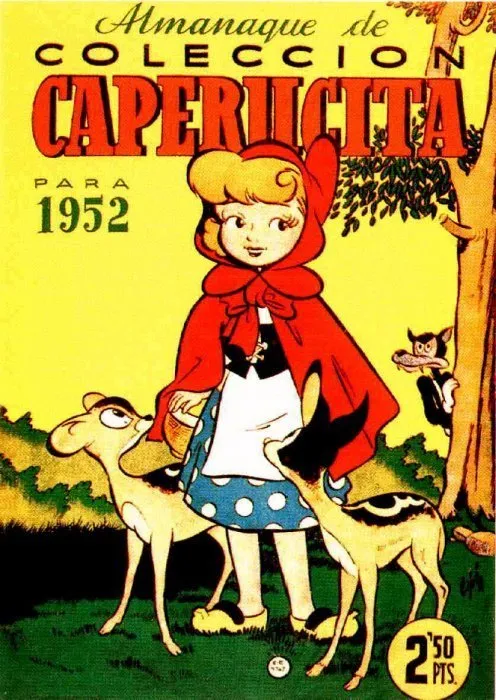 Colección caperucita, especiales. Almanaque 1952