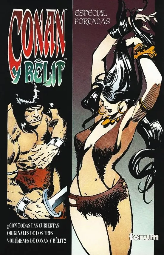 Conan y Bêlit. Especial Portadas