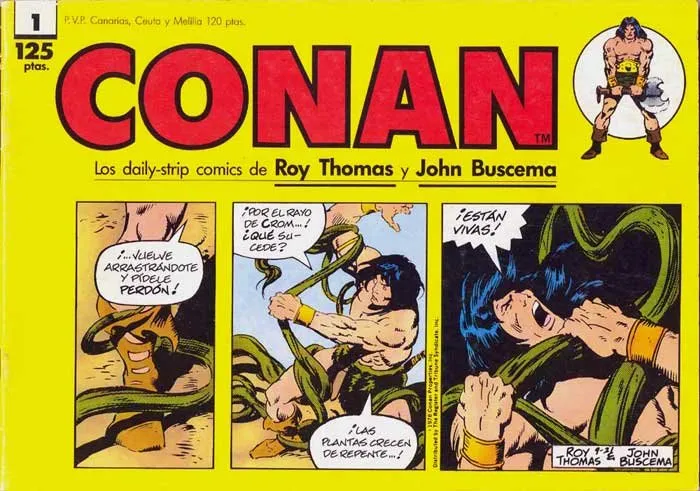 Conan. Los daily-strip comics (1989)