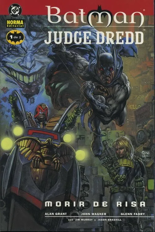 Batman / Judge Dredd: Morir de risa