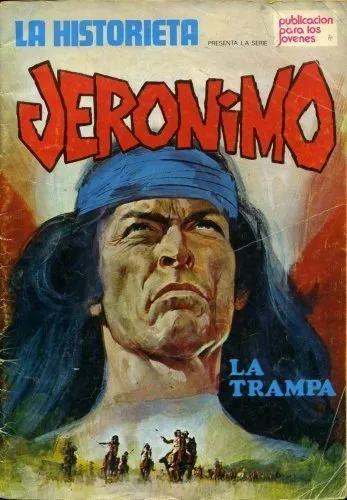 La historieta presenta la serie Jerónimo / El Mundo Futuro