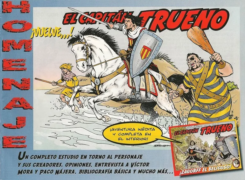 El Capitán Trueno: Homenaje