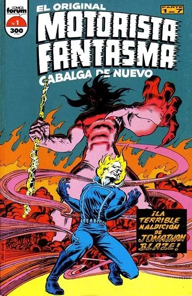 El original Motorista Fantasma cabalga de nuevo (1992-1993)