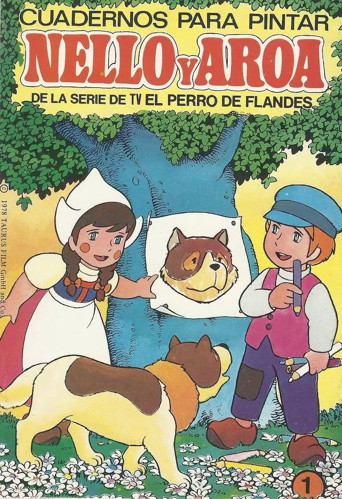 Cuaderno para pintar Nello y Aroa