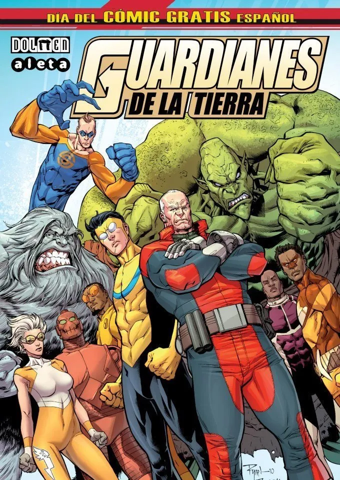 Guardianes de la Tierra. Día del Cómic Gratis Español 2013