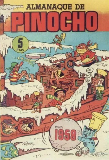 Almanaque de Pinocho para 1958