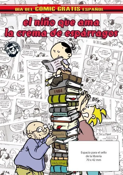 El niño que ama la crema de espárragos. Día del Cómic Gratis Español 2013