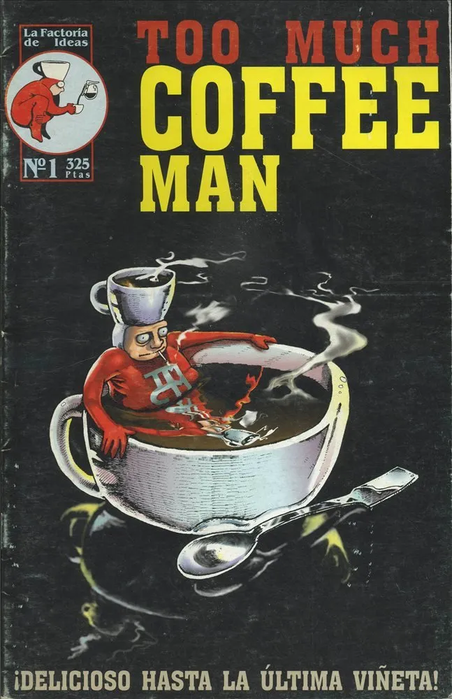 Too Much Coffee Man