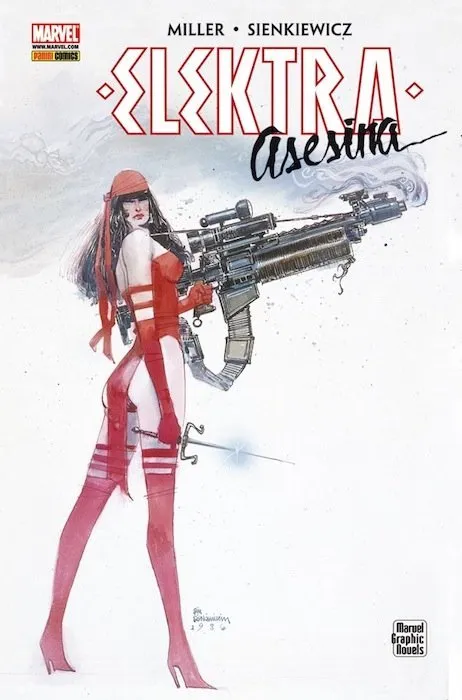 Elektra Asesina. Marvel Graphic Novels