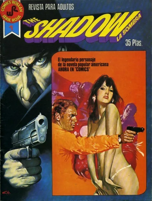 The Shadow. La Sombra. Cómics Rollán serie roja