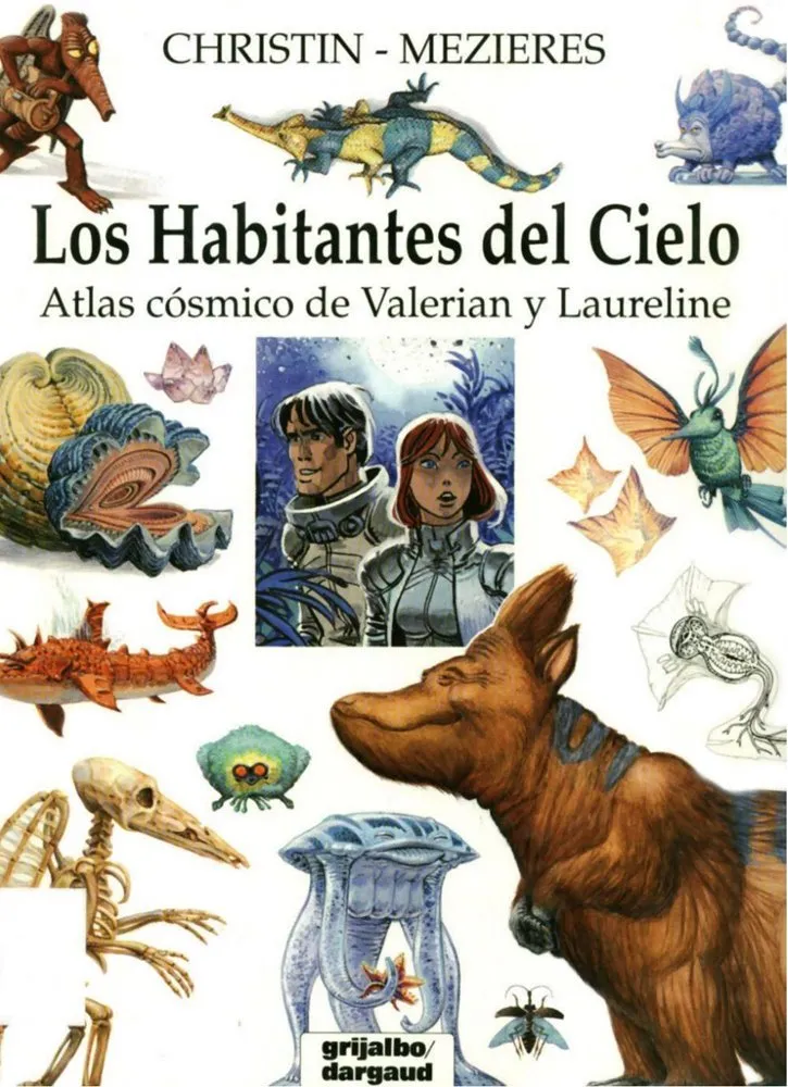 Los habitantes del cielo. Atlas cósmico de Valerian y Laureline