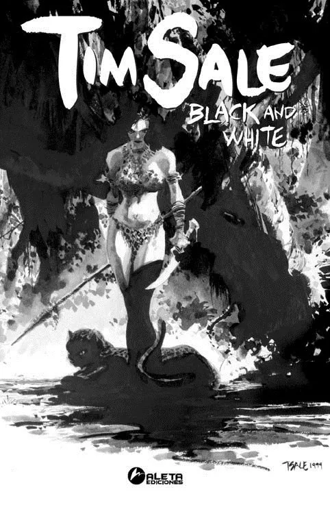 Tim Sale. Black and White