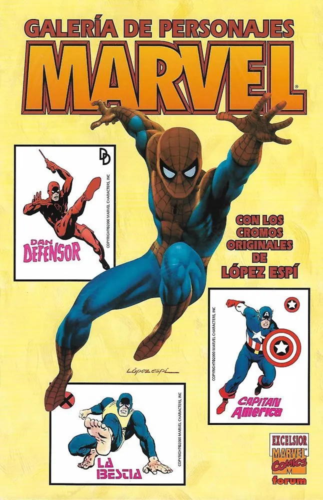 Galería de Personajes Marvel