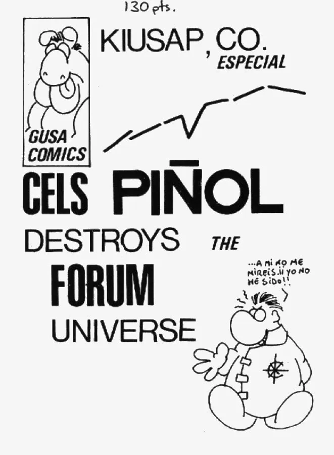 Cels Piñol destroys the Forum universe