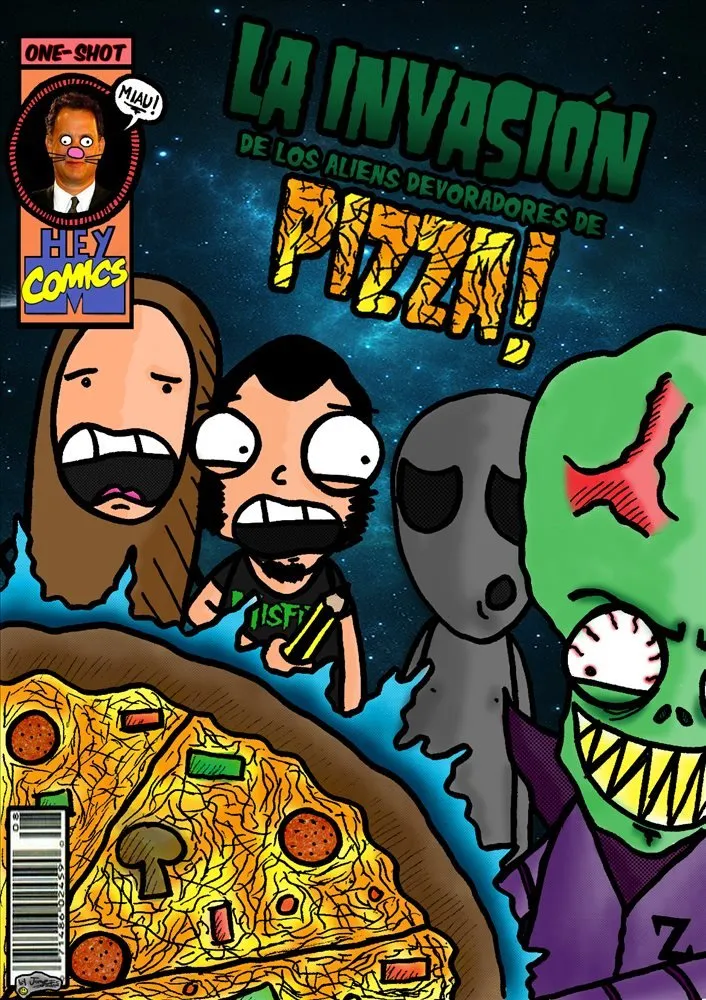 La invasión de los aliens devoradores de pizza (Autoedición)