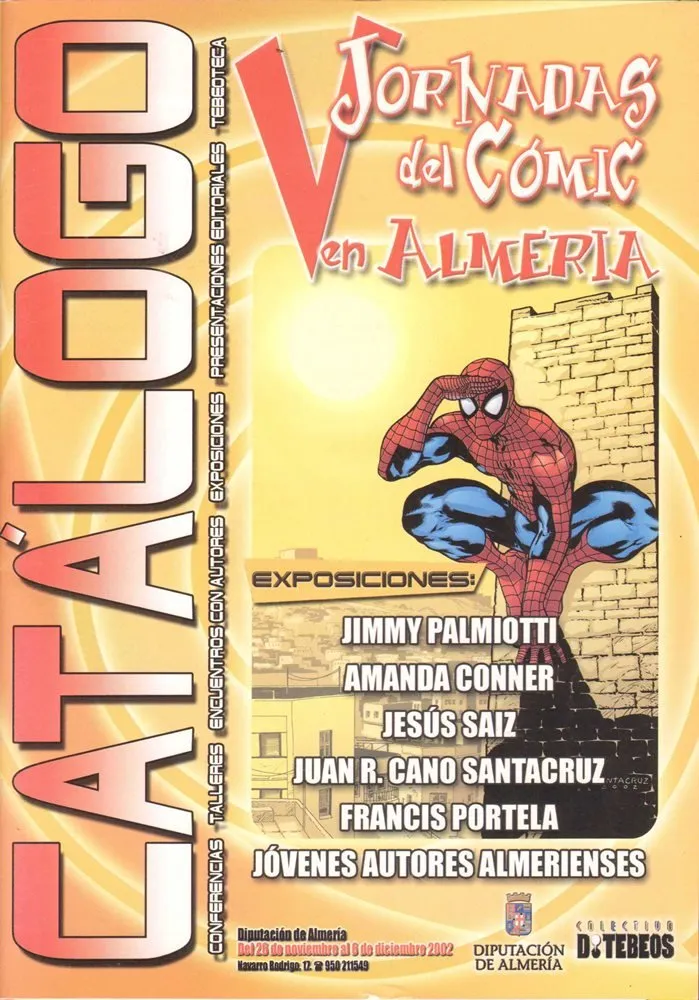 Catálogo Jornadas del cómic de Almería