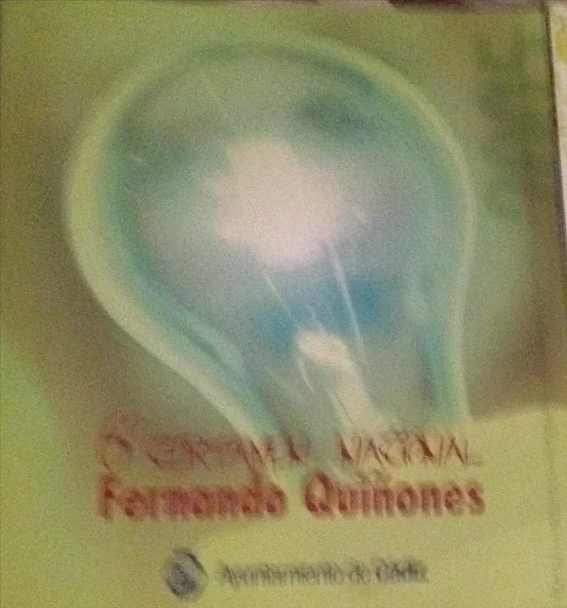 Catálogo Certámen Nacional Fernando Quiñones