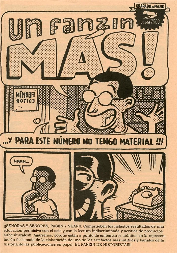 Un fanzin más (Autoedición)