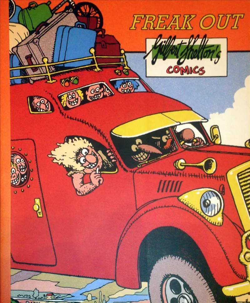 Freak Out. Gilbert Shelton comics