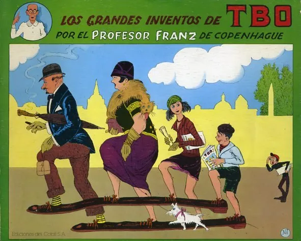 Los grandes inventos de TBO por el profesor Franz de Copenhague