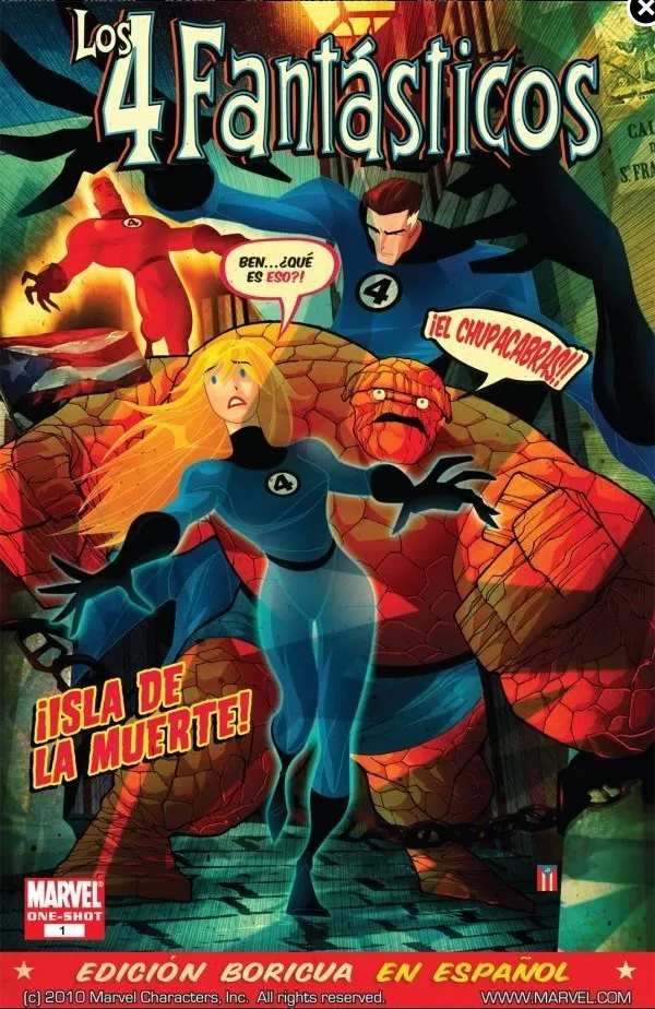 Los 4 Fantásticos: Isla De La Muerte