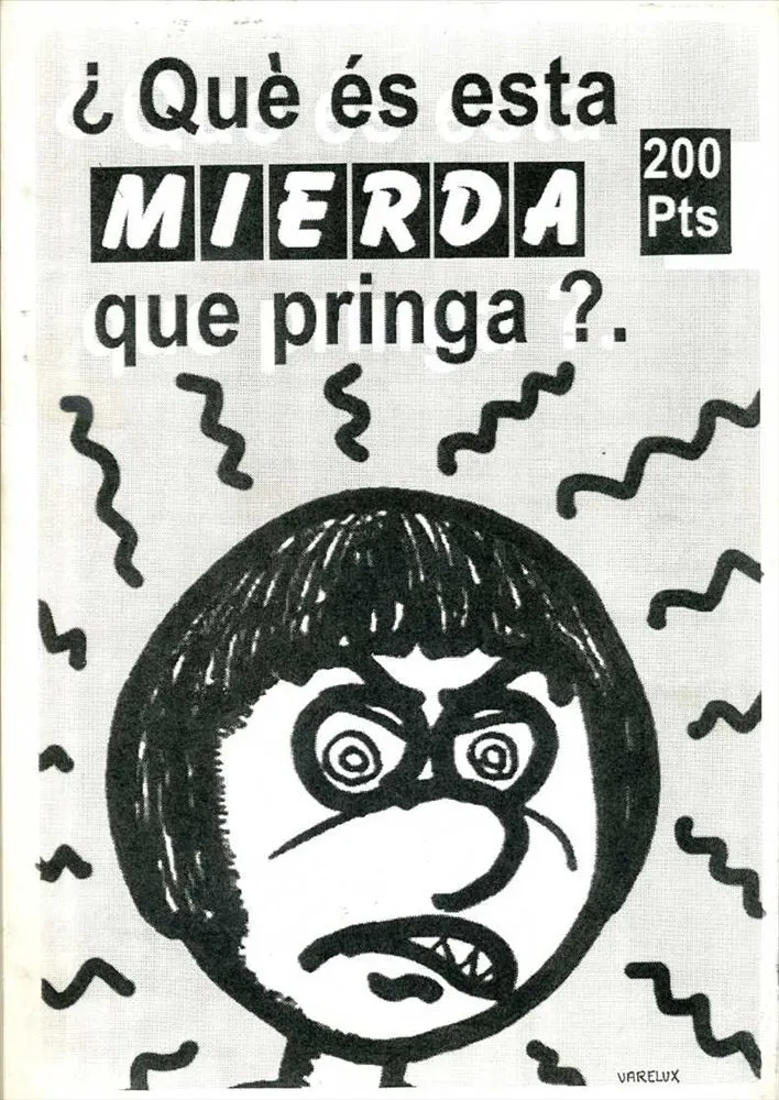 ¿Qué es esta mierda que pringa?