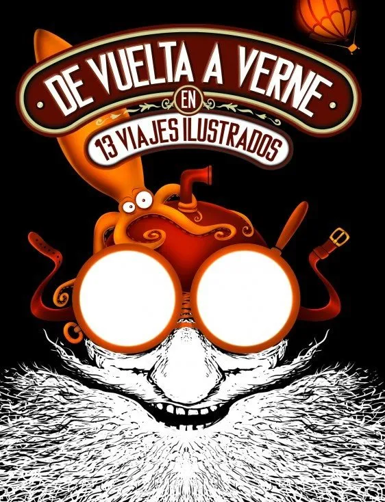 De vuelta a Verne en 13 viajes ilustrados