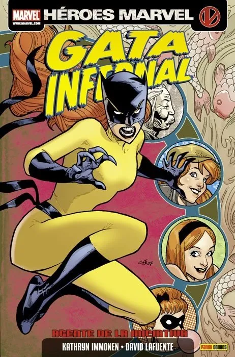 Gata Infernal. Agente de La Iniciativa. Héroes Marvel