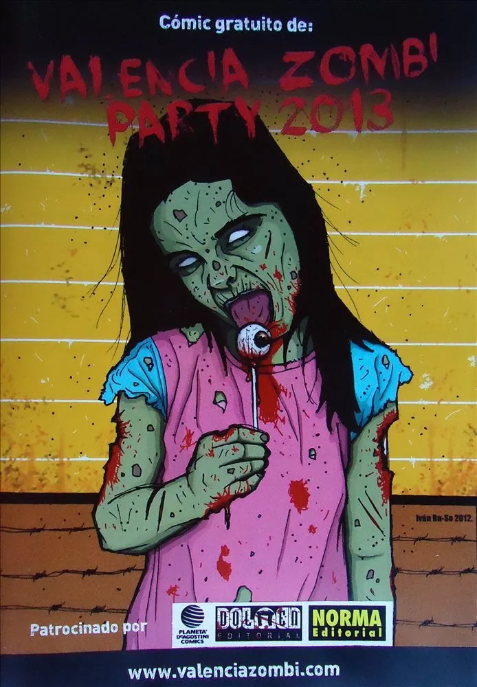 Cómic gratuito de Valencia Zombi Party 2013