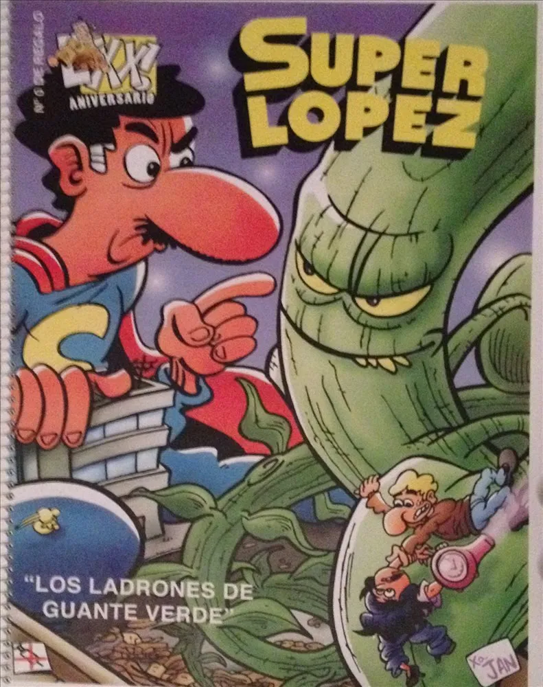 Super Lopez - Los ladrones de guante verde (Autoedición)