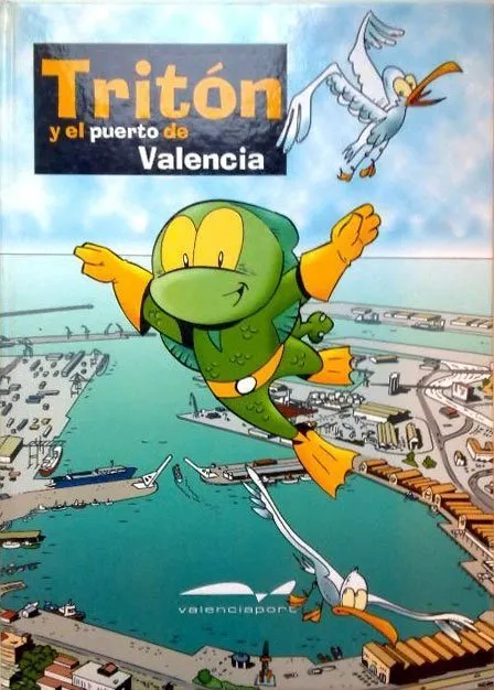 Tritón y el puerto de Valencia