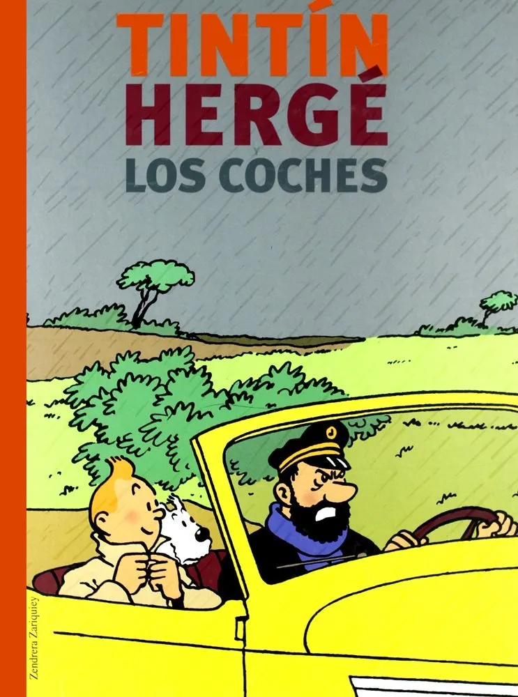 Tintín, Hergé y los coches