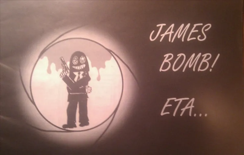James Bomb! eta...