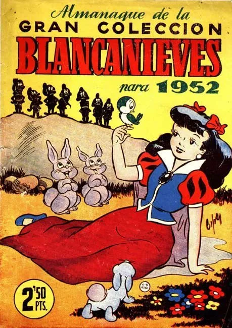 Gran colección Blancanieves. Almanaque 1952