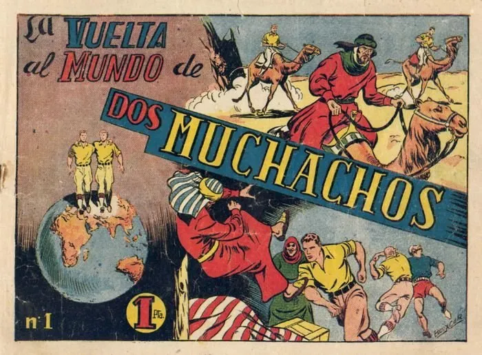 La vuelta al mundo de dos muchachos (1947)