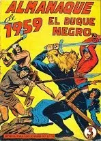 Almanaque de 1959 El Duque Negro