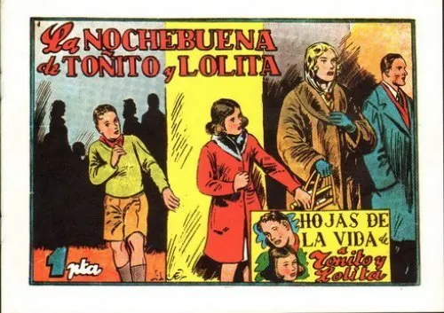 Hojas de la vida de Toñito y Lolita