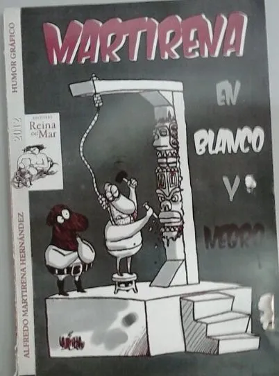 Martirena en blanco y negro