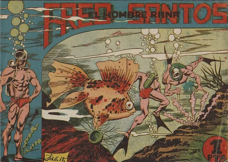 Fred Santos, El Hombre Rana