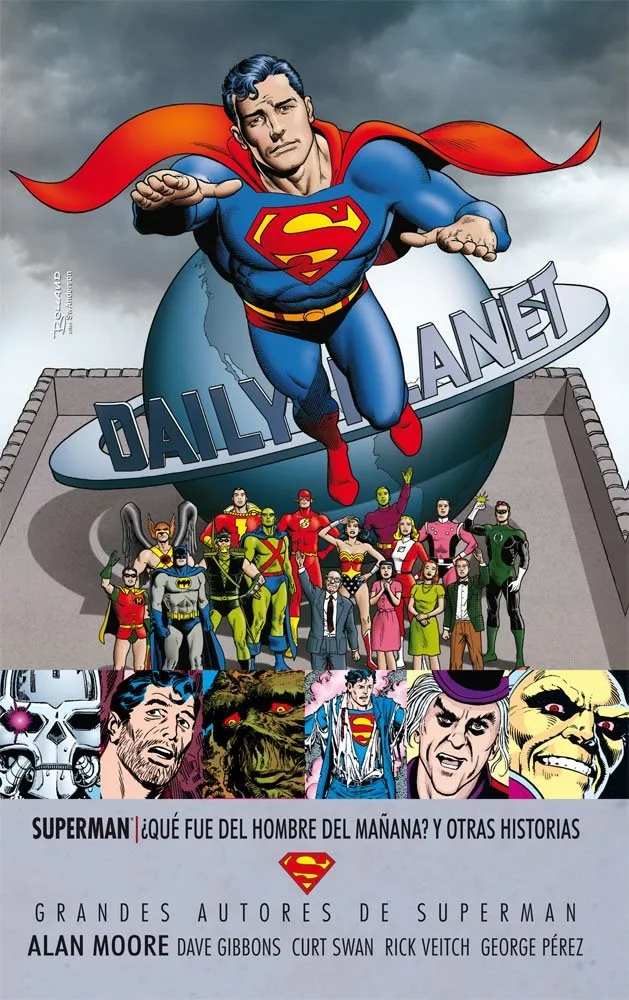 Grandes Autores de Superman: Alan Moore. ¿Qué fue del hombre del mañana? y otras historias (ECC Edic