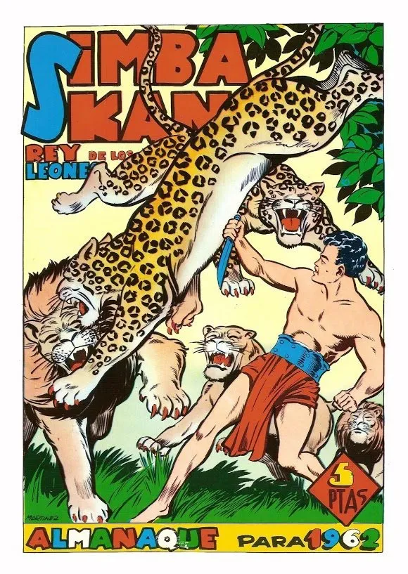 Simba-Kan Almanaque 1962