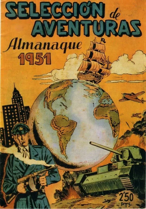 Almanaque Selección de Aventuras 1951