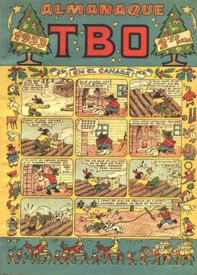 TBO 3ª época, Extras (1952 - 1972)