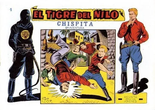 Chispita. Novena Aventura: El Tigre del Nilo