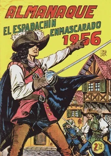 El Espadachín Enmascarado. Almanaque