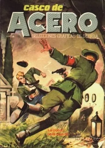 Casco de acero. Selecciones gráficas de guerra