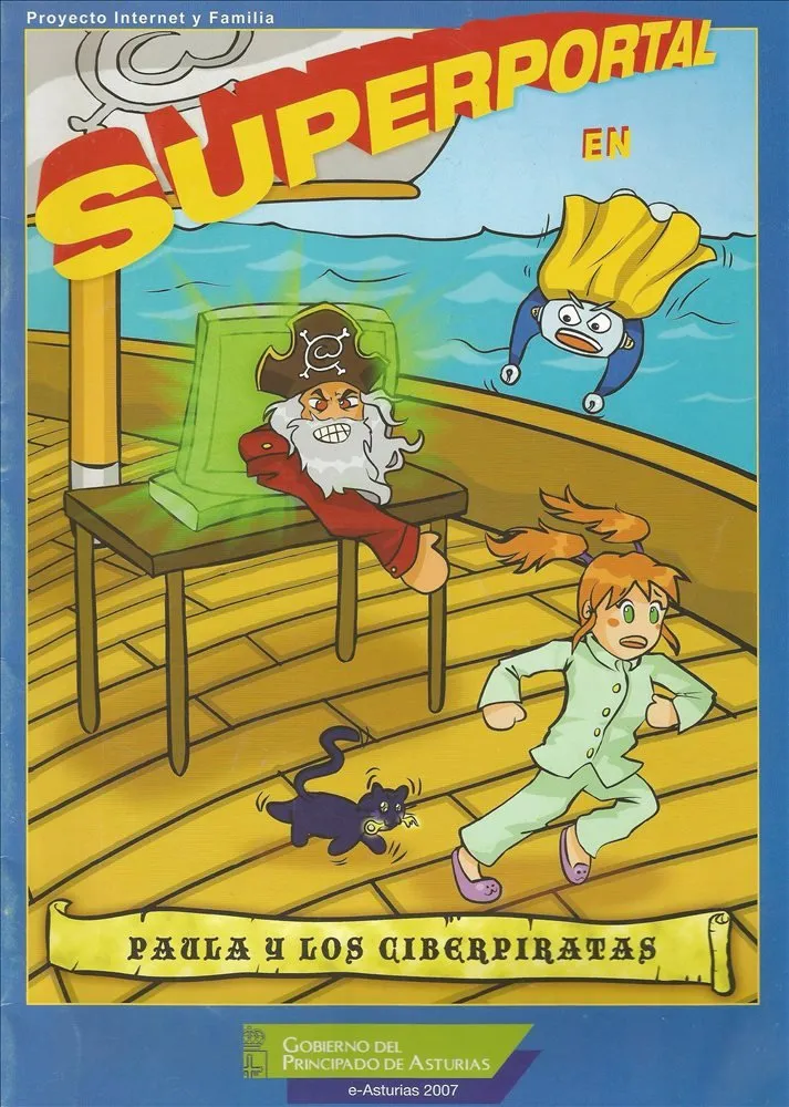 Superportal en: Paula y los ciberpiratas